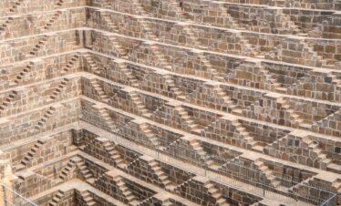 Stairs in Chand Baori.